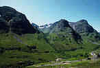 glencoe pass gateway to west highlands of scotland