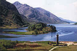 glenfinnan - Bonnie Prince Charlies monument