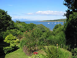 View to Rhum from Hilbre bed and breakfast