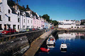 Portree capital of Isle of Skye